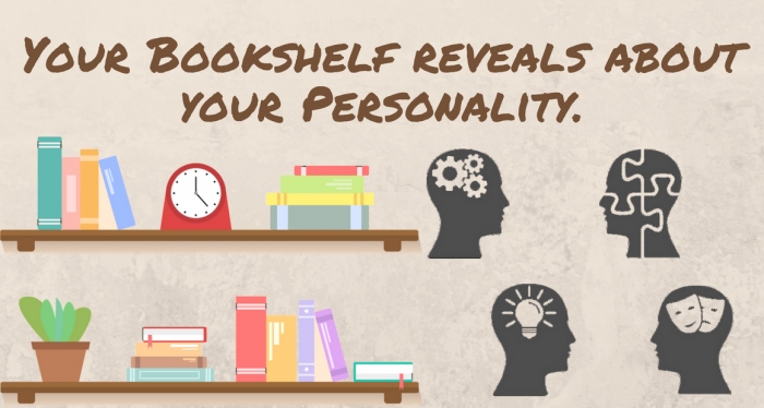 Bookshelf reveals about your personality