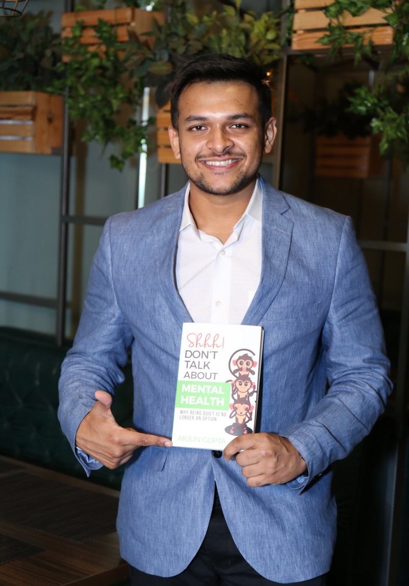 Author Interview - Arjun Gupta the author of shhh don't talk about mental health