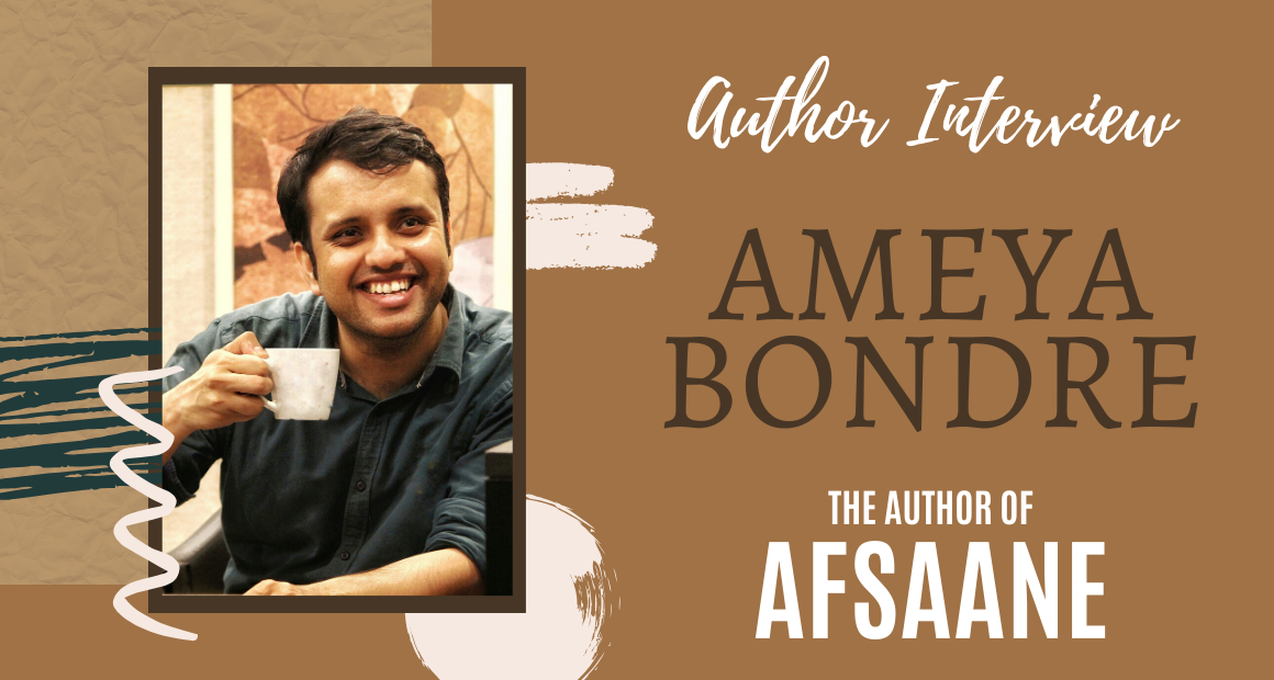 Ameya Bondre | An Interview with the Author of Afsaane cover