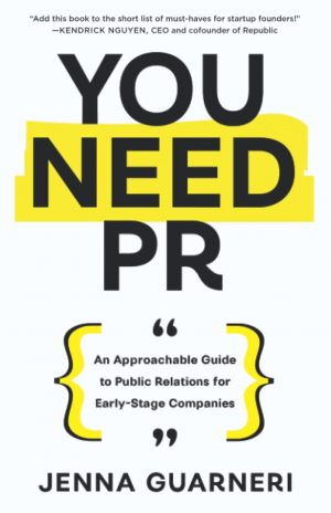 You Need PR cover