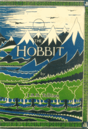 The Hobbit by J.R.R. Tolkien Cover