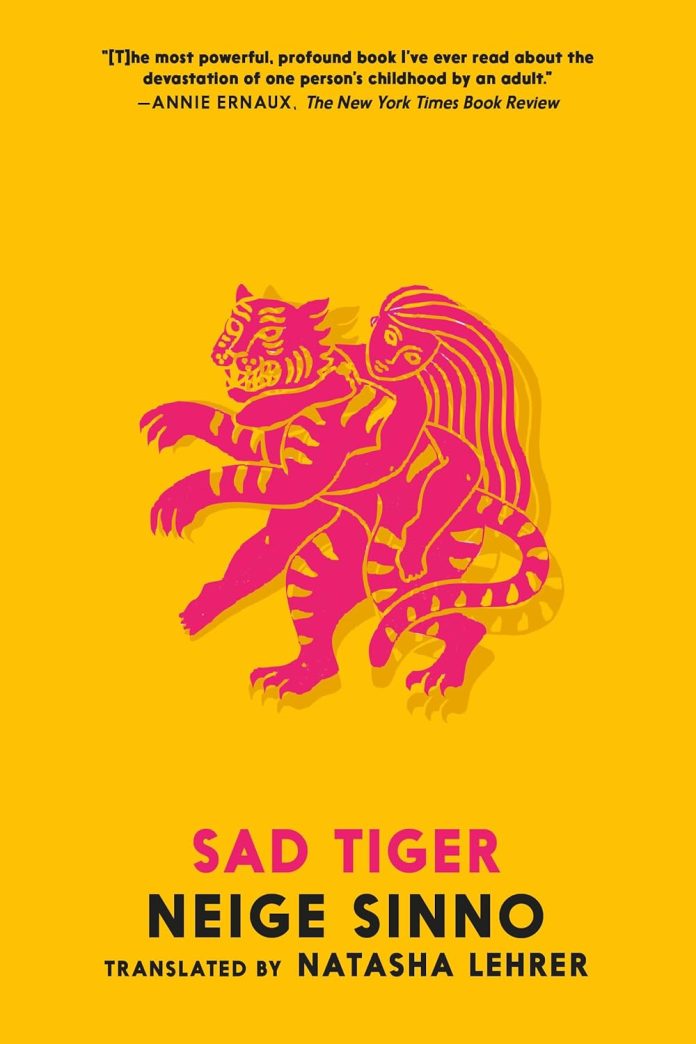 Sad Tiger by Neige Sinno