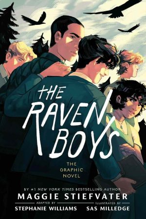 The Raven Boys – The Graphic Novel – adapted cover