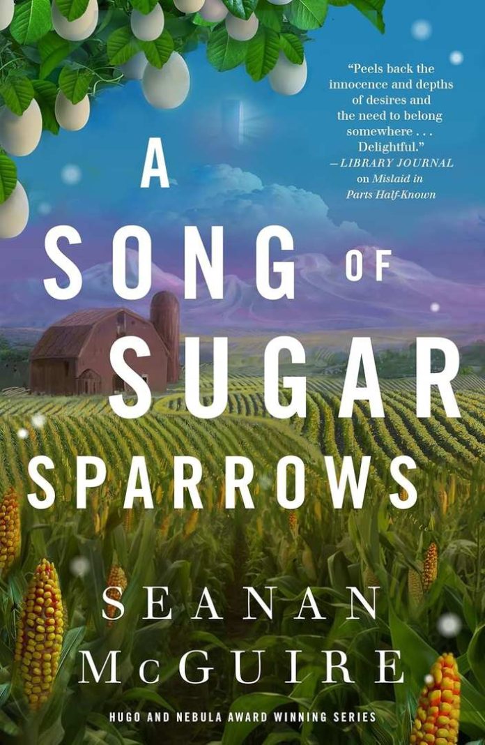A Song of Sugar Sparrows by Seanan McGuire book cover