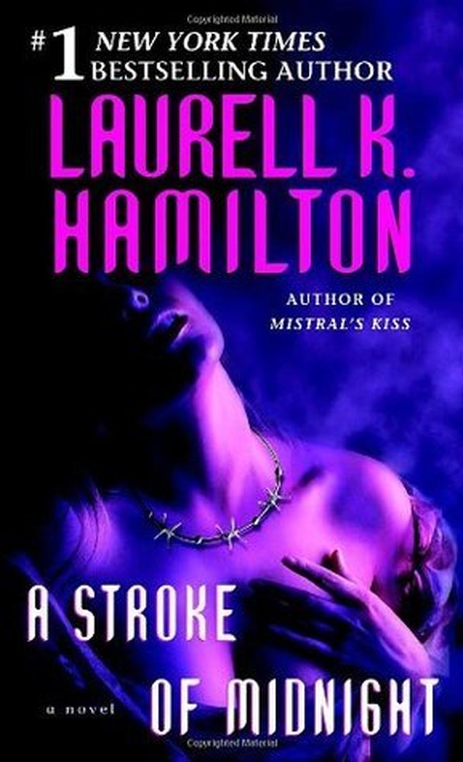 A Stroke of Midnight by Laurell K. Hamilton book cover