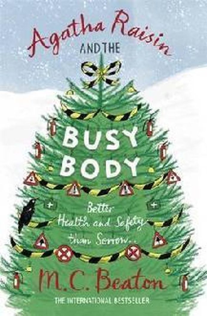 Agatha Raisin and the Busy Body by M.C. Beaton book cover
