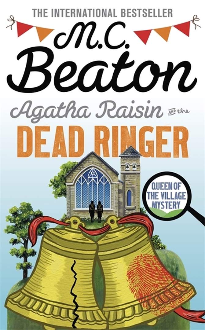 Agatha Raisin and the Dead Ringer by M.C. Beaton book cover
