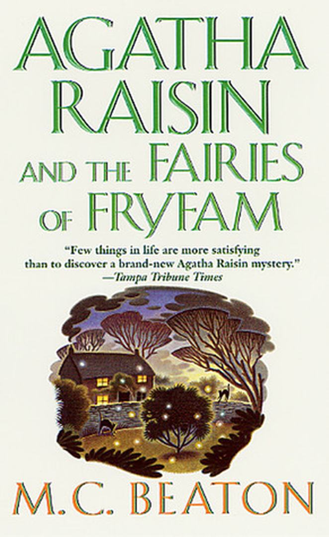 Agatha Raisin and the Fairies of Fryfam by M.C. Beaton book cover
