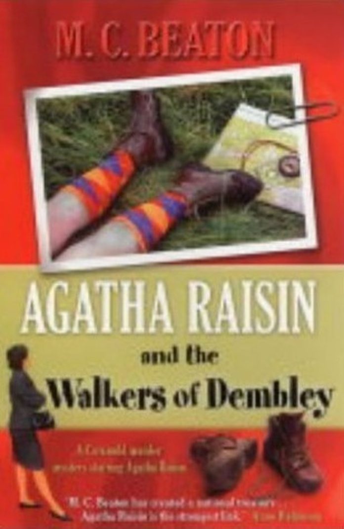 Agatha Raisin and the Walkers of Dembley by M.C. Beaton book cover