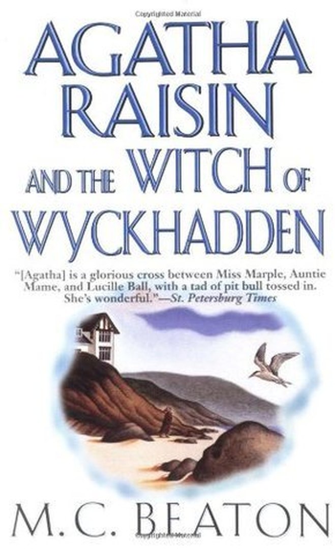 Agatha Raisin and the Witch of Wyckhadden by M.C. Beaton book cover