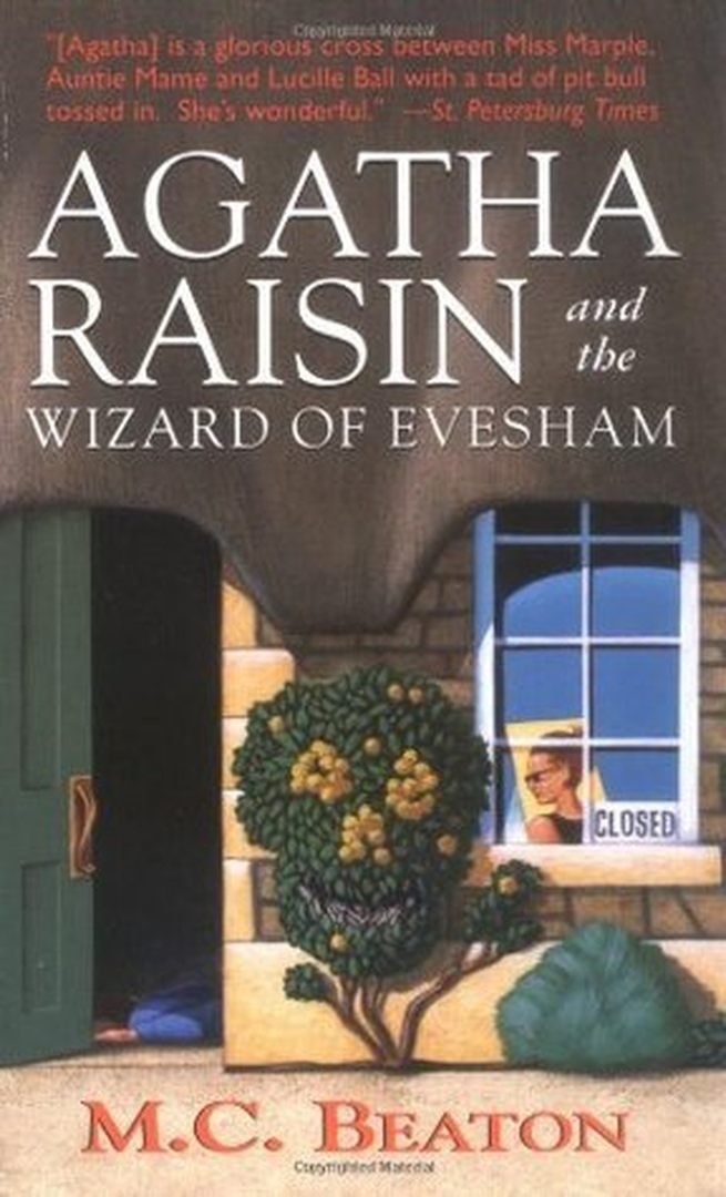 Agatha Raisin and the Wizard of Evesham by M.C. Beaton book cover