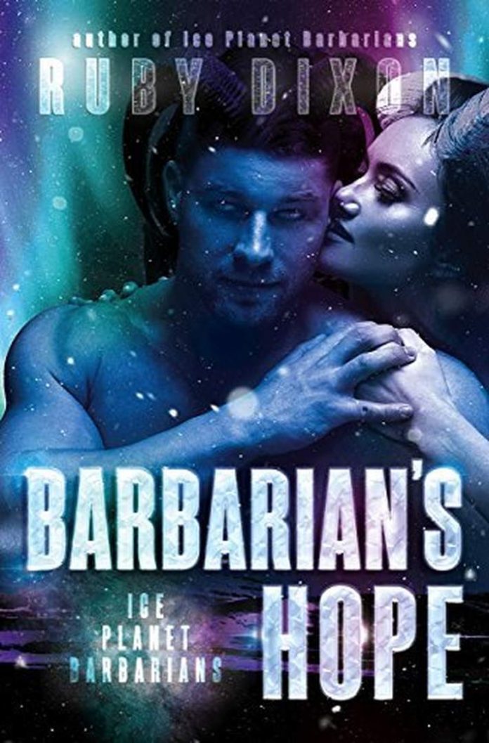 Barbarian’s Hope by Ruby Dixon book cover