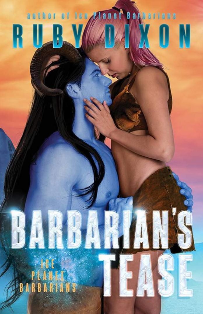 Barbarian’s Tease by Ruby Dixon book cover