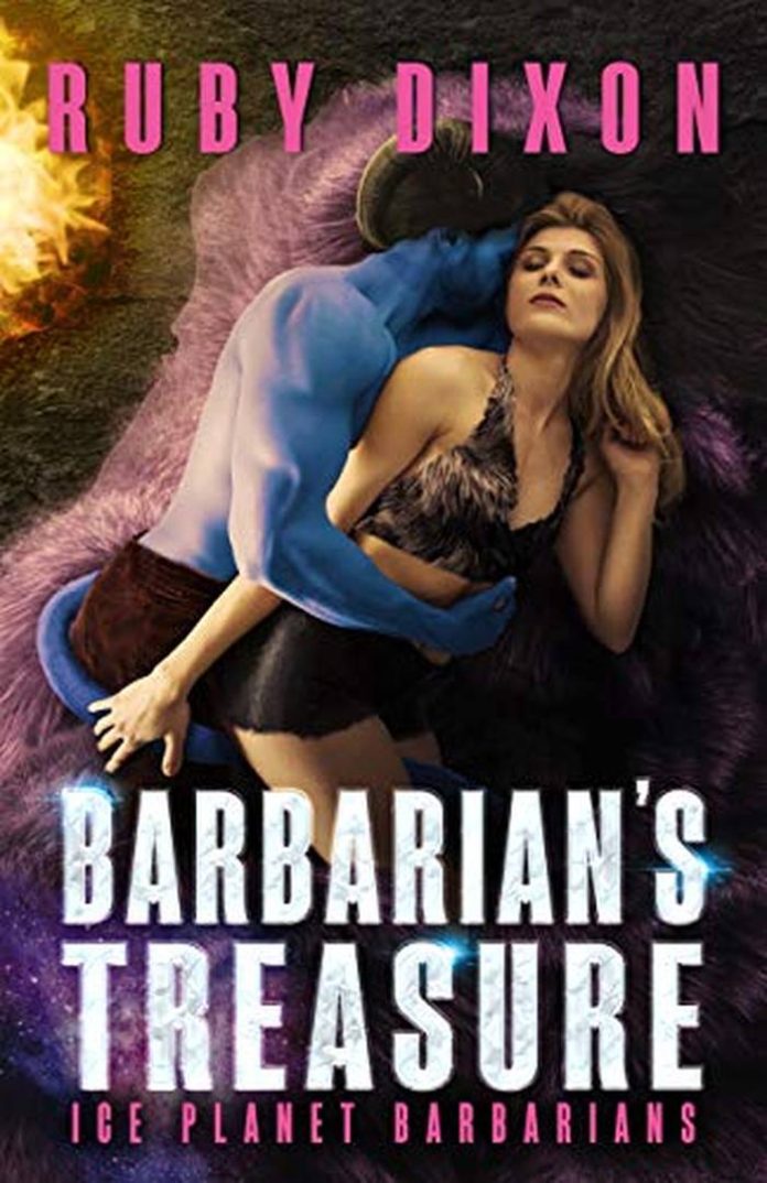 Barbarian’s Treasure by Ruby Dixon book cover