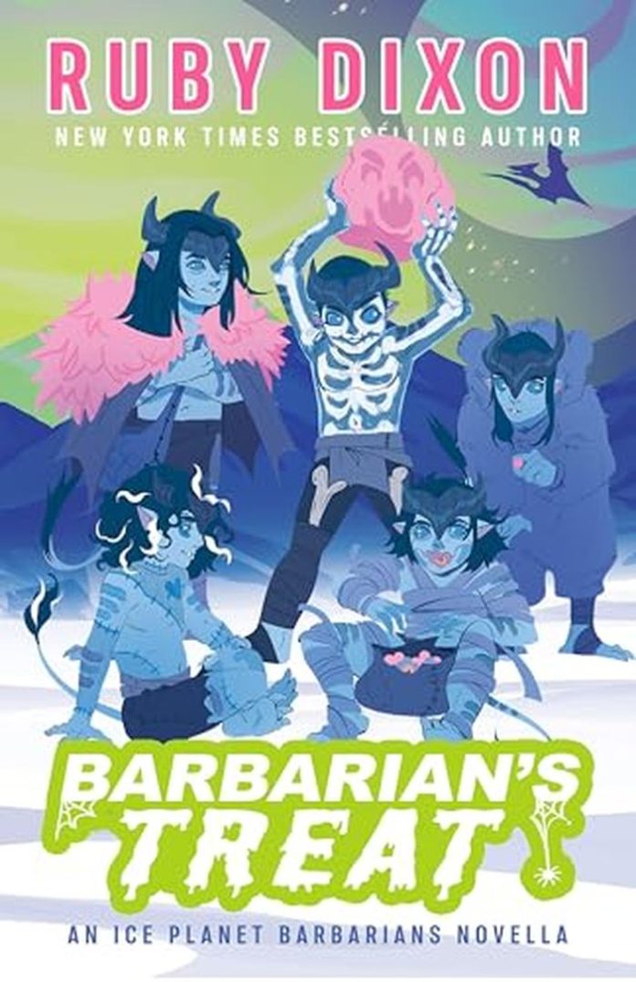 Barbarian’s Treat (Ice Planet Barbarians Novella) by Ruby Dixon book cover