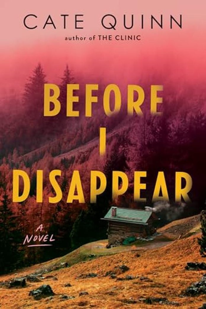 Before I Disappear by Cate Quinn book cover