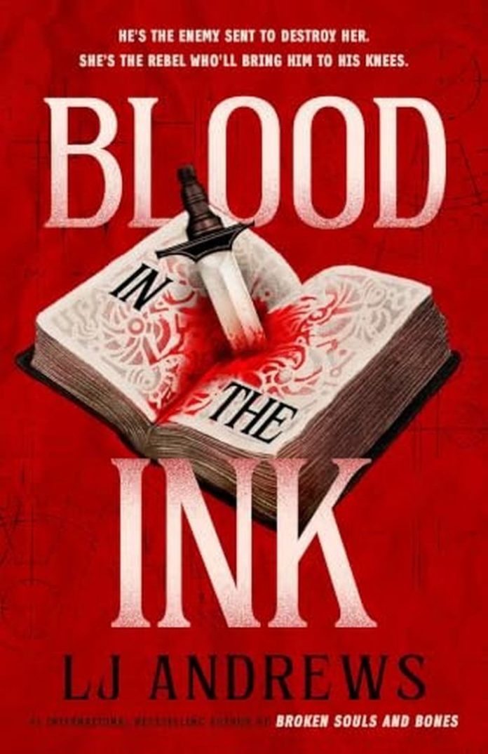 Blood in the Ink by L.J. Andrews book cover