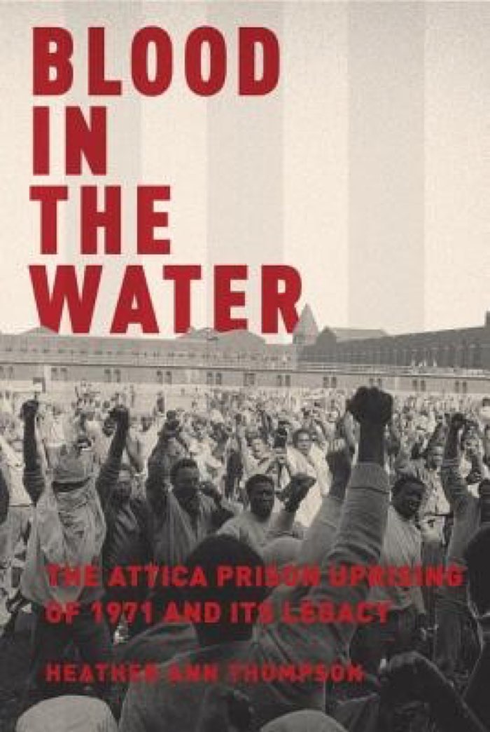 Blood in the Water by Heather Ann Thompson book cover