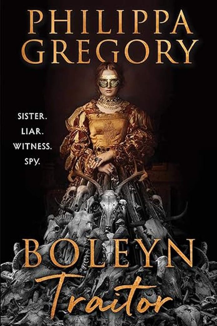 Boleyn Traitor by Philippa Gregory book cover