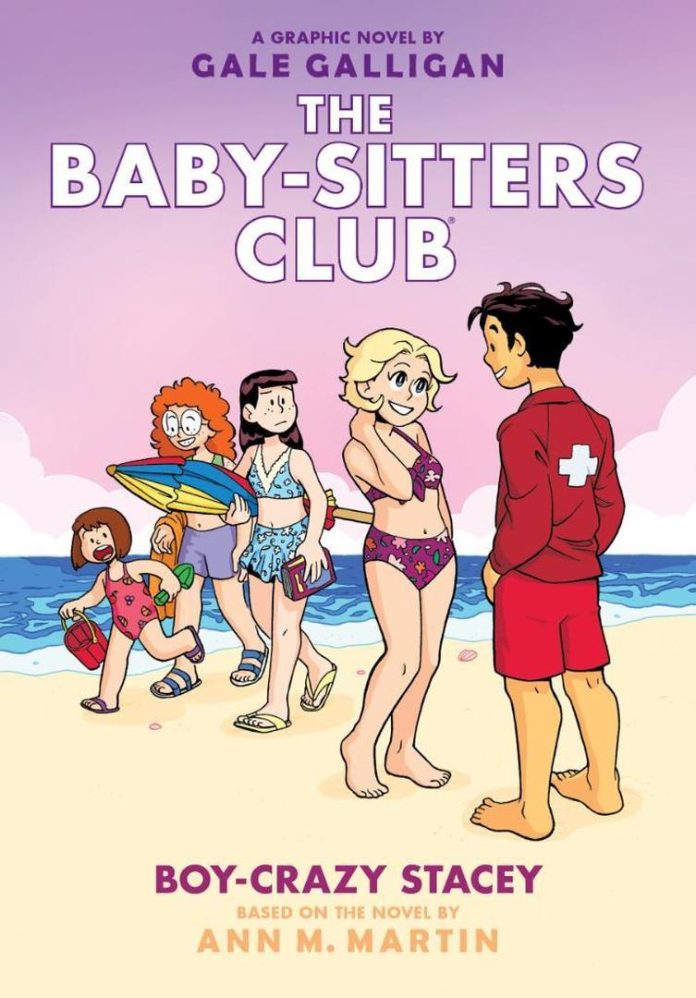 Boy-Crazy Stacey: A Graphic Novel by Gale Galligan book cover