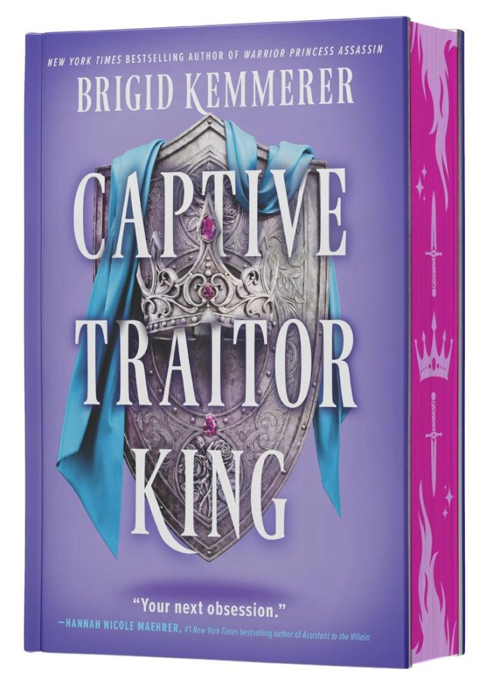 Captive Traitor King by Brigid Kemmerer book cover