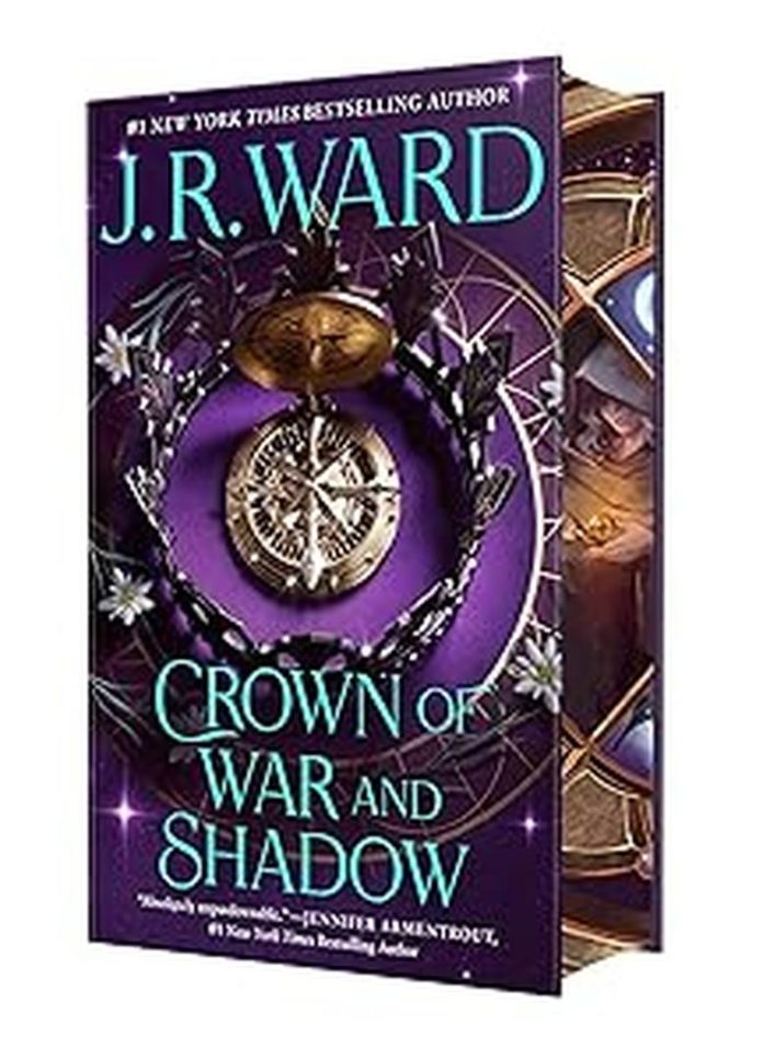 Crown of War and Shadow by J.R. Ward book cover