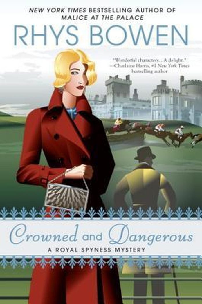 Crowned and Dangerous by Rhys Bowen book cover
