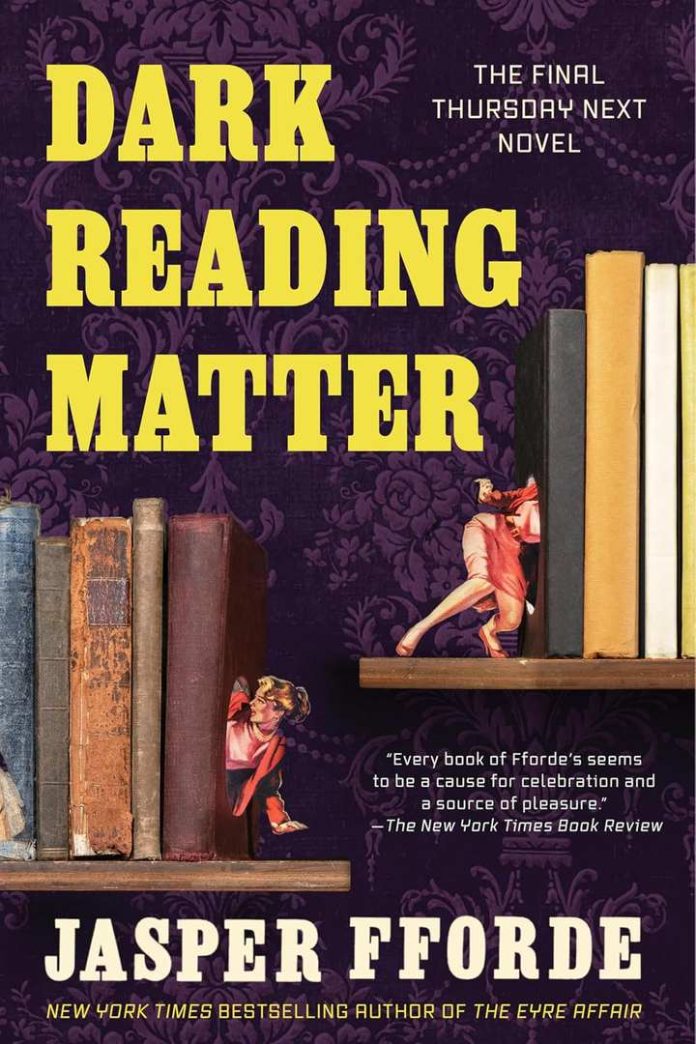 Dark Reading Matter by Jasper Fforde book cover