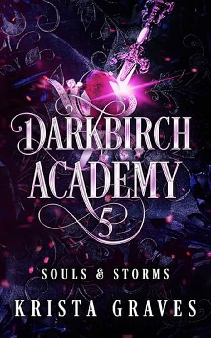 Darkbirch Academy 5: Souls and Storms by Krista Graves book cover