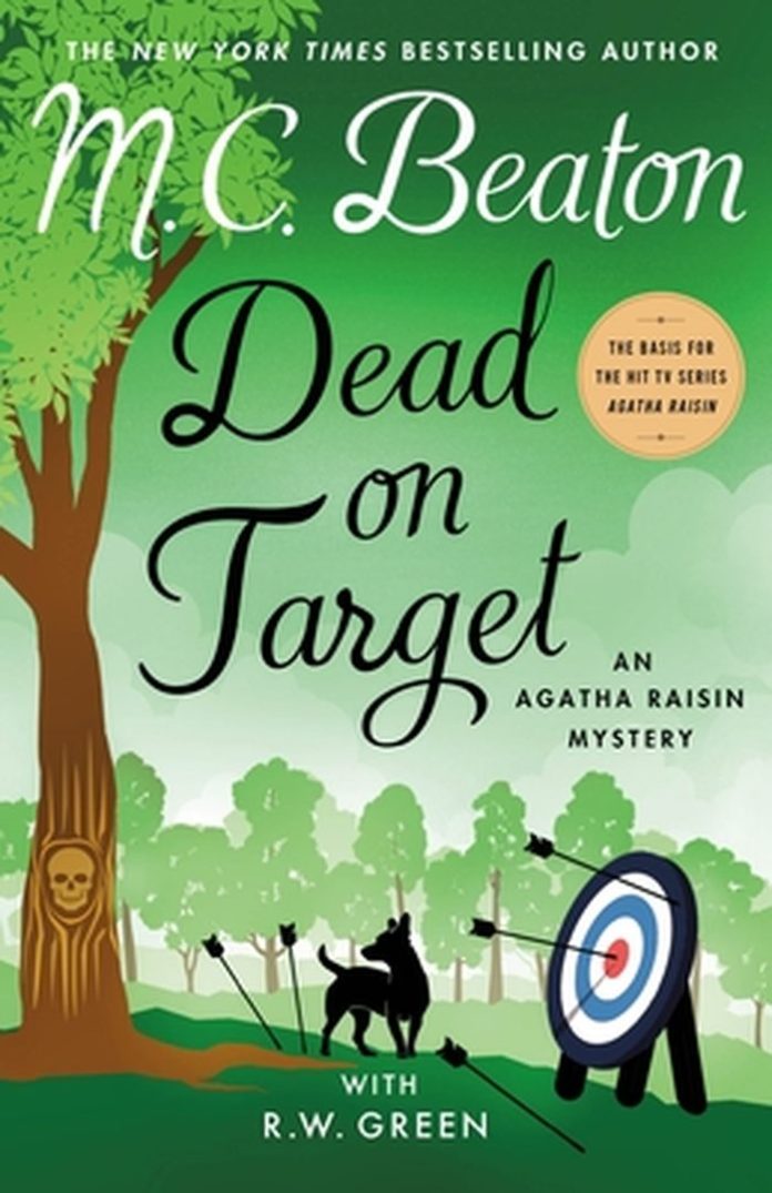 Dead on Target by M.C. Beaton book cover