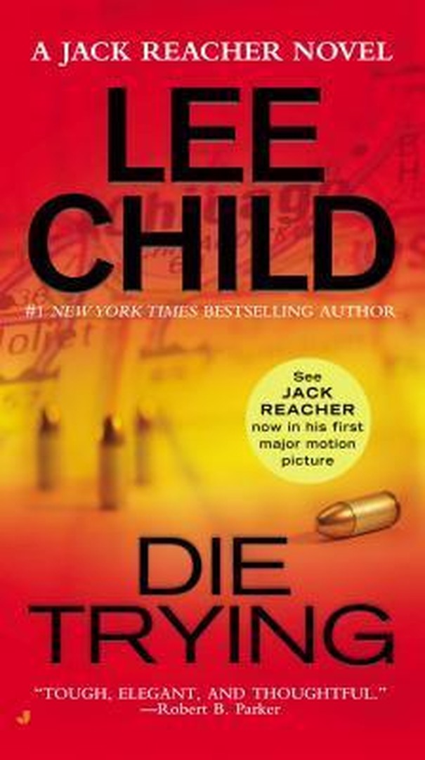 Die Trying by Lee Child book cover
