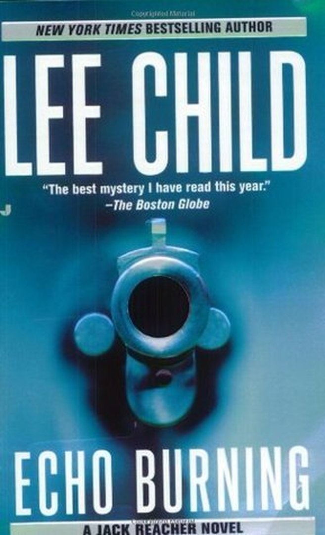 Echo Burning by Lee Child book cover