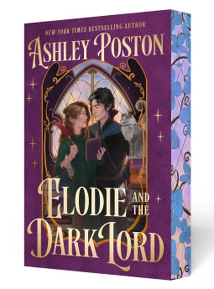 Elodie and the Dark Lord by Ashley Poston book cover