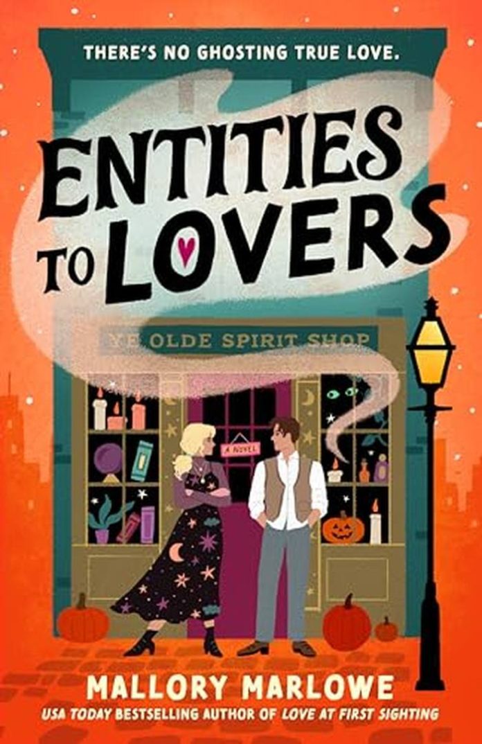 Entities to Lovers by Mallory Marlowe book cover