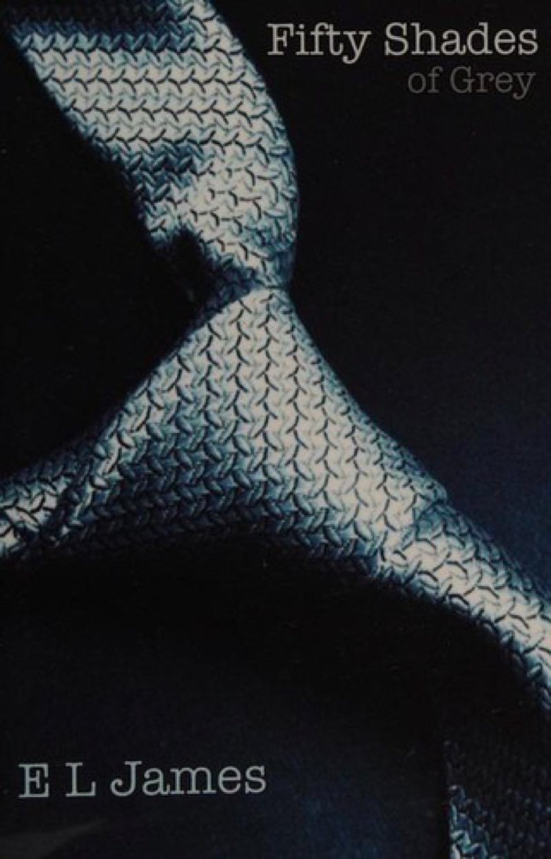 Fifty Shades of Grey by E.L. James book cover
