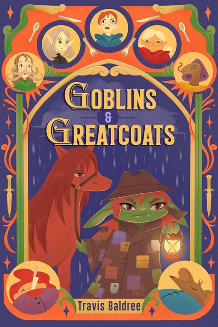 Goblins & Greatcoats by Travis Baldree book cover