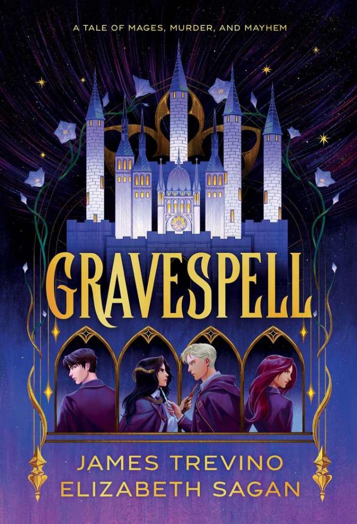Gravespell by James Trevino, Elizabeth Sagan book cover