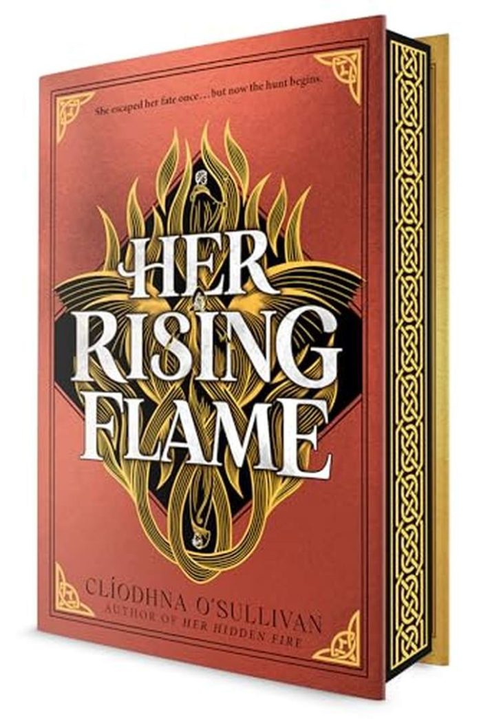 Her Rising Flame by Clíodhna O'Sullivan book cover
