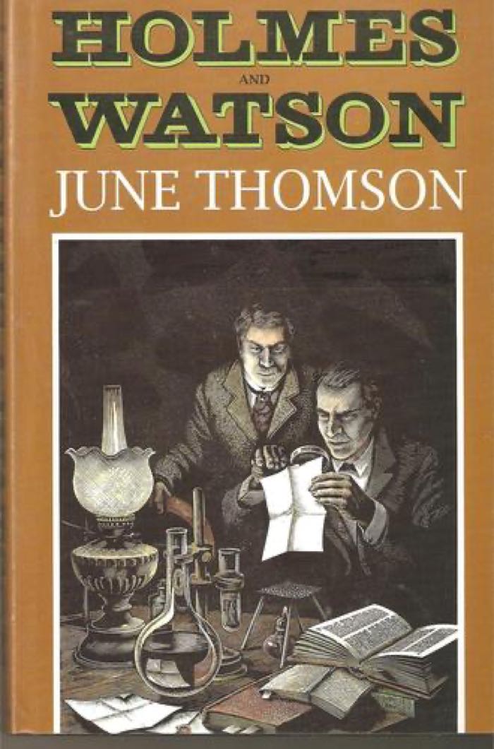 Holmes and Watson by June Thomson book cover