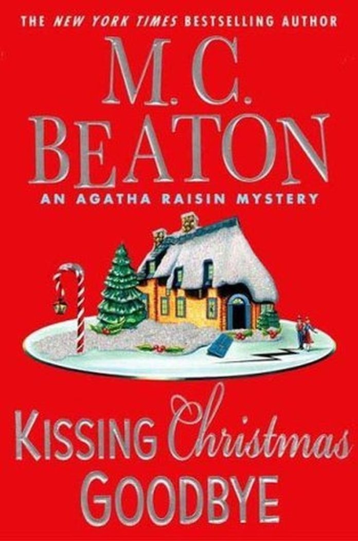 Kissing Christmas Goodbye by M.C. Beaton book cover