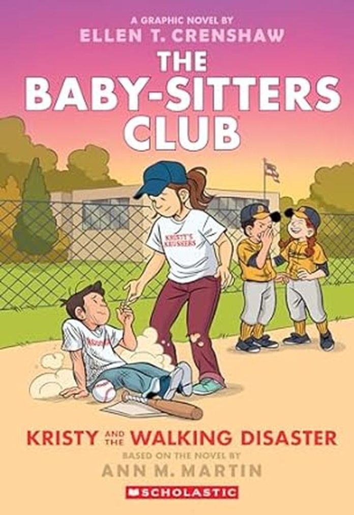 Kristy and the Walking Disaster: A Graphic Novel by Ellen T. Crenshaw book cover