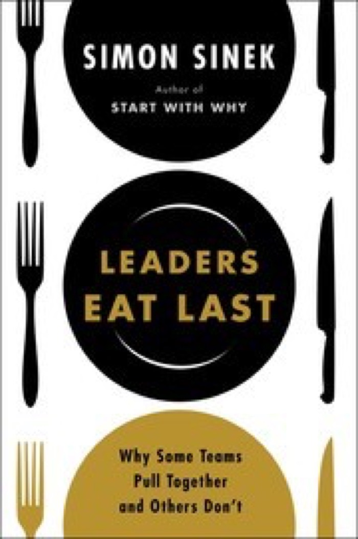 Leaders Eat Last by Simon Sinek book cover
