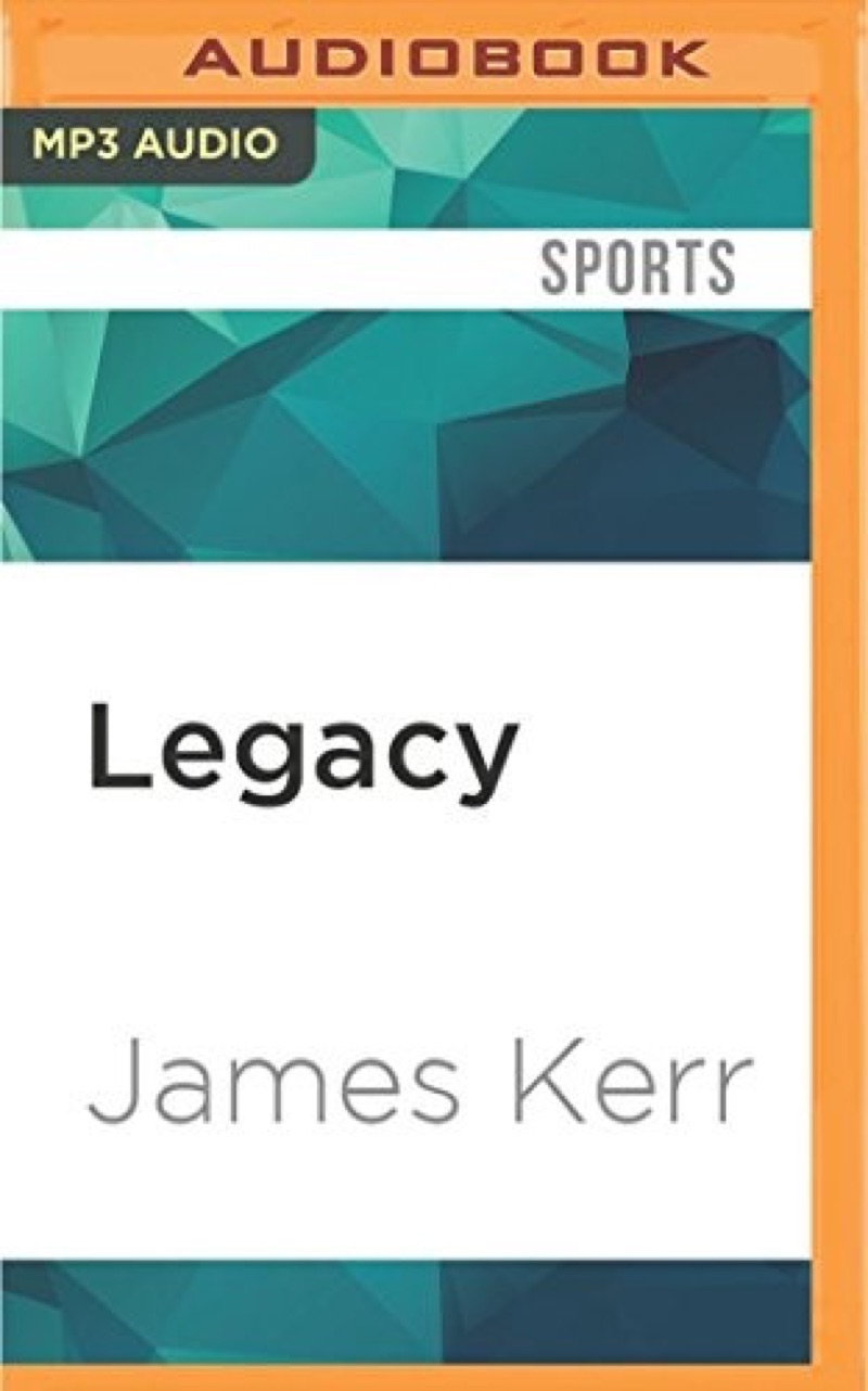 Legacy by James Kerr book cover