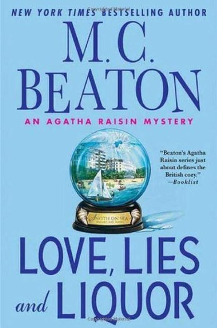 Love, Lies and Liquor by M.C. Beaton book cover