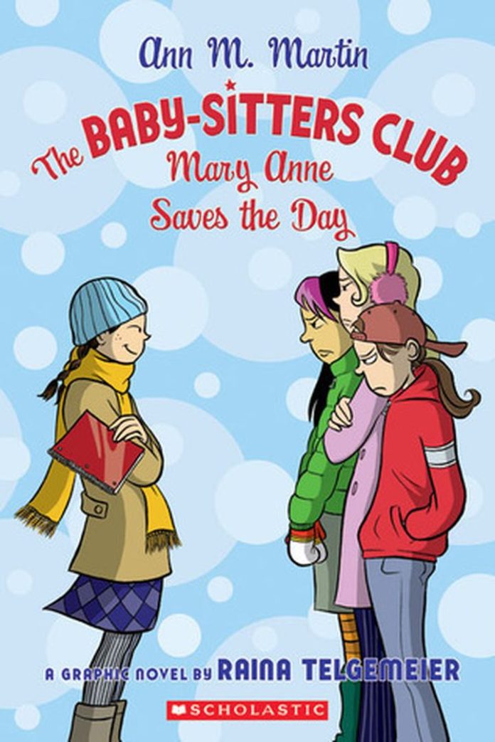 Mary Anne Saves the Day: A Graphic Novel by Raina Telgemeier book cover