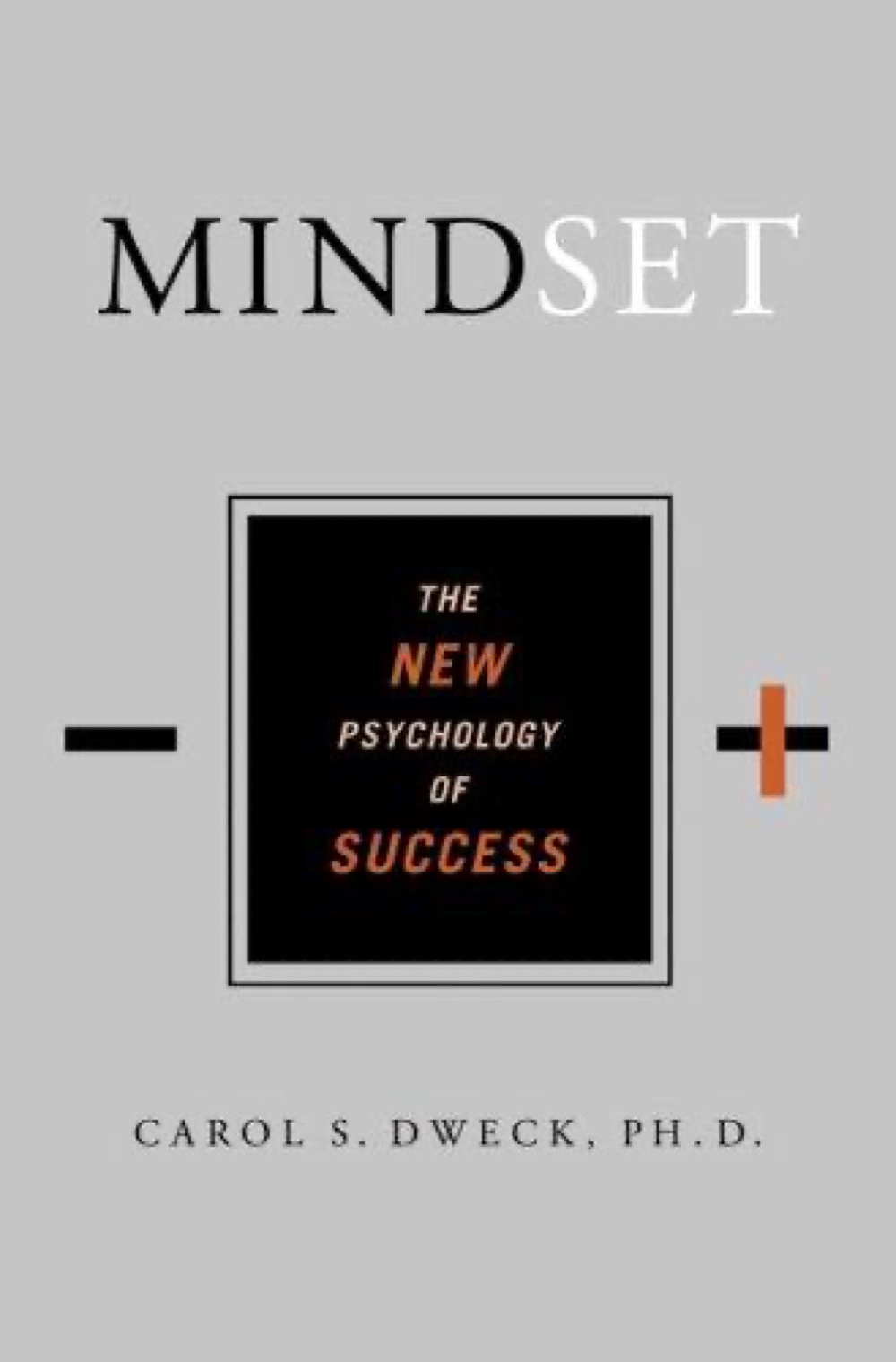 Mindset: The New Psychology of Success by Carol Dweck