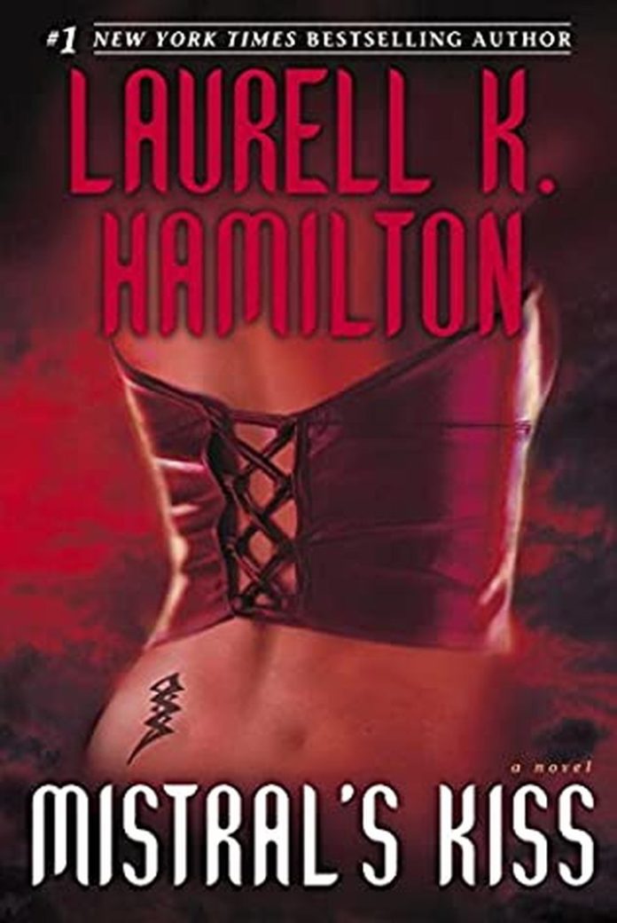 Mistral’s Kiss by Laurell K. Hamilton book cover