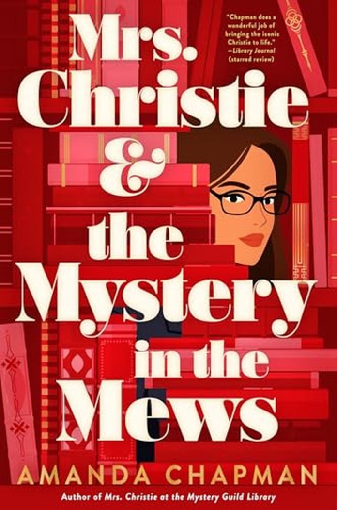 Mrs. Christie and the Mystery in the Mews by Amanda Chapman book cover