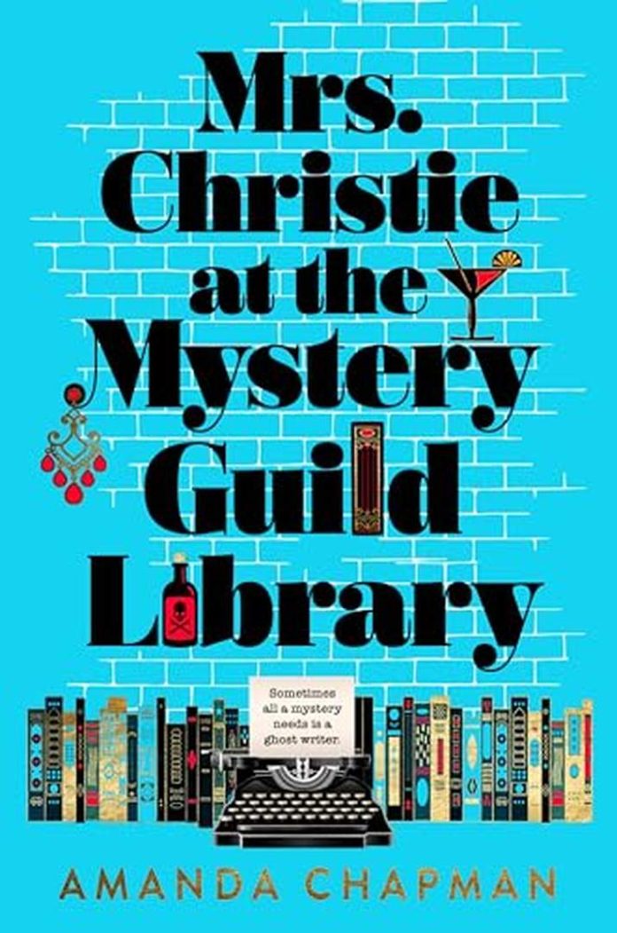 Mrs. Christie at the Mystery Guild Library by Amanda Chapman book cover