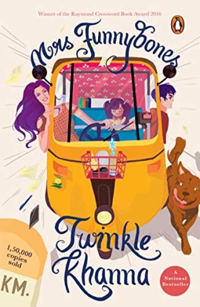 Mrs Funnybones by Twinkle Khanna book cover
